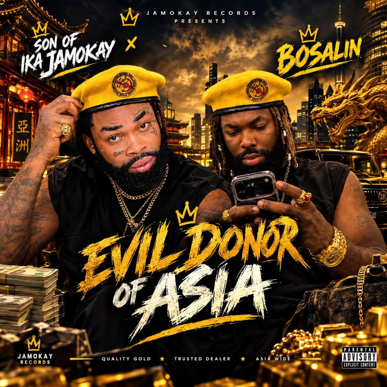 Jamokay x Bosalin Evil donor of asia